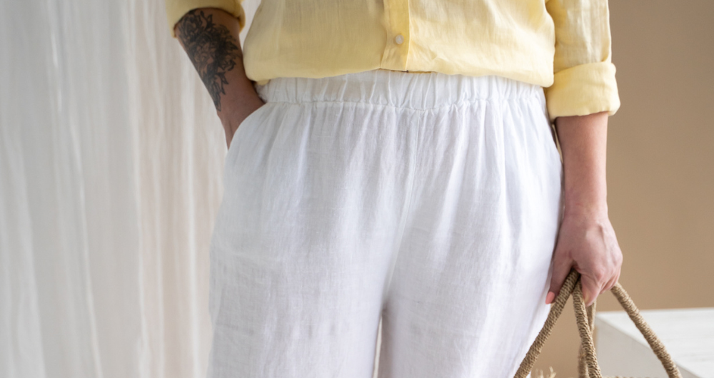 LINEN TROUSERS